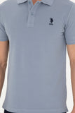 USPA Polo Shirt Men Indigo VR028 USPOM256 USPA LOGO US POLO ASSN.