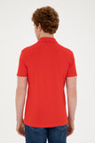 USPA Polo Shirt Red VR030 USPOM265 USPA LOGO US POLO ASSN.