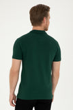 USPA Polo Shirt Men Dark Green VR079 USPOM238 USPA LOGO US Polo Assn.