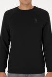 USPA Men Sweatshirt USPA Logo Black VR046 USPSS172 US POLO ASSN.