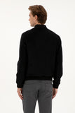 USPA Men Wool Coat F/S Black VR046 USPJK176 US POLO ASSN.