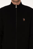USPA Men Cardigan Zipper Black VR046 USPCN082 US POLO ASSN.
