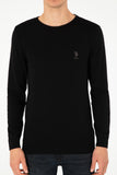 USPA M Jumper R/Neck  Black VR046 USPJR360 US POLO ASSN.