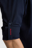 USPA Men Shirt Ansa R F/S Navy VR033 USPSH383 US Polo Assn.