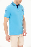 US Polo Assn. Turquoise Men Polo Shirt BP#3 VR093 USPOM214 USPA