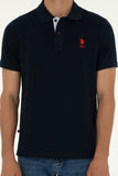 USPA Polo Shirt Men Dark Blue VR100 USPOM239 USPA LOGO US Polo Assn.