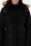 USPA Women Over Coat F/S Black VR046 USPJK169 US POLO ASSN.