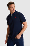 USPA Men Polo Shirt SCH Navy VR033 USPOM349 US Polo Assn.