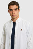 USPA Men Shirt Cerdo R F/S White VR013 USPSH381 US Polo Assn.