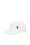 USPA Men Hat Byran-IY25 White VR013 USPHAT62 US POLO ASSN.