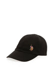 USPA Men Hat Byran-IY25 Black VR046 USPHAT61 US POLO ASSN.