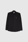USPA Men Shirt Cerdo R F/S Black VR046 USPSH380 US Polo Assn.