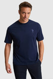 USPA Men Polo T-Shirt USPA Navy VR033 USTSM077 US Polo Assn.