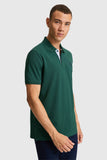 USPA Men Polo Shirt SCH Green VR079 USPOM347 US Polo Assn.
