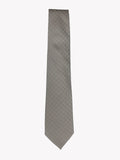 Bruno Bellini Silk Tie Grey with Dotted BBTIE003
