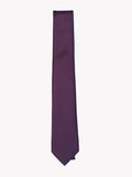 Simoni Tie Plain Plum SITIE017