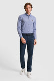 USPA Men Shirt Nova S F/S Navy VR033 USPSH384 US Polo Assn.