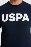 USPA Men Polo T-Shirt USPA Navy VR033 USTSM078 US Polo Assn.