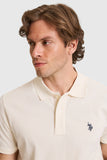 USPA Men Polo Shirt SCH Pearl VR256 USPOM343 US Polo Assn.