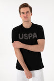 USPA Men T-Shirt USPA Big Logo Black VR046 USTSM069 US POLO ASSN.