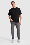 USPA Men Polo T-Shirt USPA Black VR046 USTSM076 US Polo Assn.