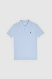 USPA Men Polo Shirt SCH Light Blue VR003 USPOM337 US Polo Assn.