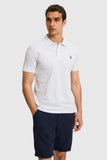 USPA Men Polo Shirt SCH White VR013 USPOM345 US Polo Assn.