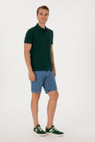 USPA Polo Shirt Men Dark Green VR079 USPOM284 USPA LOGO US POLO ASSN.