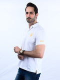 Nabeel & Aqeel Spartan Signature Polo Shirt White NASP0017