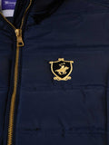 Kings Club Couture W Vest Quilted Shield Navy KCJVQW04