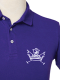 Kings Club Couture Polo Horse Shield Purple Men KCPHS008