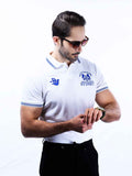 Nabeel & Aqeel Spartan Champions Of The World Polo Shirt White NASP0027