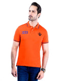 Nabeel & Aqeel Spartan The Gayle Polo Shirt Polo Orange NASP0038