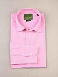 Nabeel & Aqeel Shirt Hidden Button Down Collar R-06 Custom Fit Pink White Check NSHH6C12