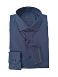 Trussardi Navy Blue Plain Shirt