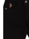 U.S. Polo Assn. Boys  Chino Black VR046 USPCH098