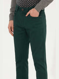 US Polo Assn Men Chino Slim Dark Green VR079 USPA USPCH106