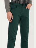 US Polo Assn Men Chino Slim Dark Green VR079 USPA USPCH106