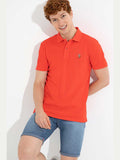 USPA Polo Shirt Men Risk Red VR213 USPOM135 MCH US Polo Assn.