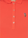 USPA Polo Shirt Women Risk Red VR213 USPOW052 MCH  US Polo Assn.