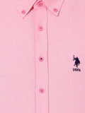 USPA Shirt Men Powder VR042 USPSH256 Slim US Polo Assn.