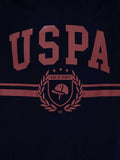 USPA Men Sweatshirt USPA Logo Navy VR033 USPSS119 USPA