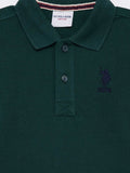 USPA Boys Sweatshirt Green VR054 USPSS140