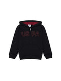 USPA Boys Sweatshirt Black VR046 USPSS144