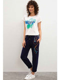 USPA Navy Sports Trouser For Women USPTR029