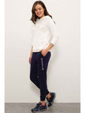 USPA Navy Sports Trouser For Women USPTR030